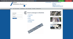 Desktop Screenshot of global-automotive-service.com